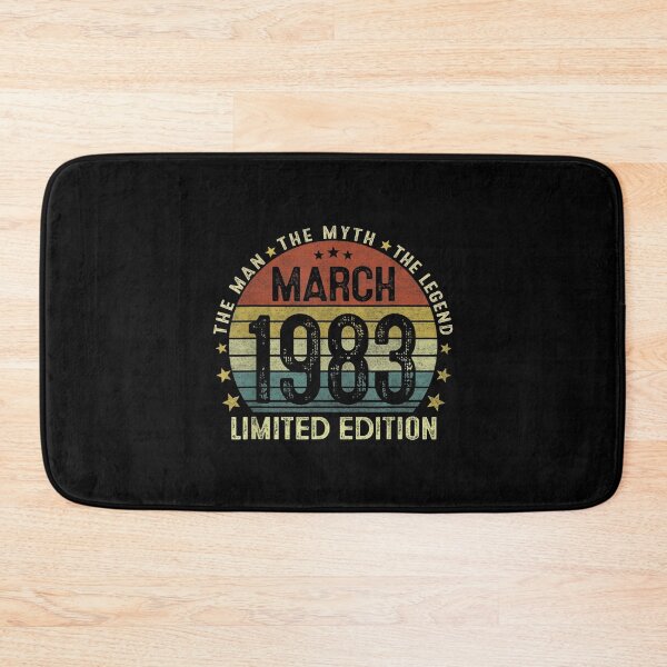Item preview, Mens March 1983 The Man Myth Legend 39 Years Old Birthday Gifts  designed and sold by 77tara.
