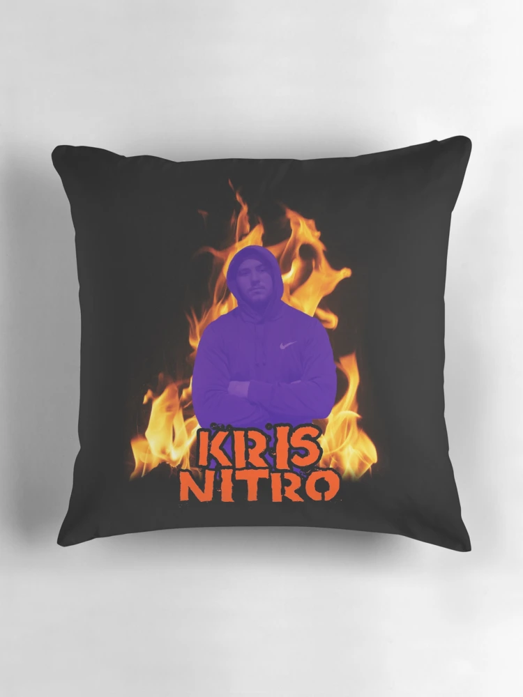 Thumbnail 3 of 4, Pillow, Kris Nitro TBW Merchandise designed and sold by Tennessee Backyard Wrestling.