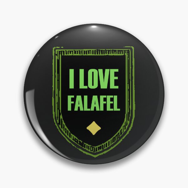 Item preview, I Love Falafel - Green Medieval Sigil designed and sold by Chubuter.