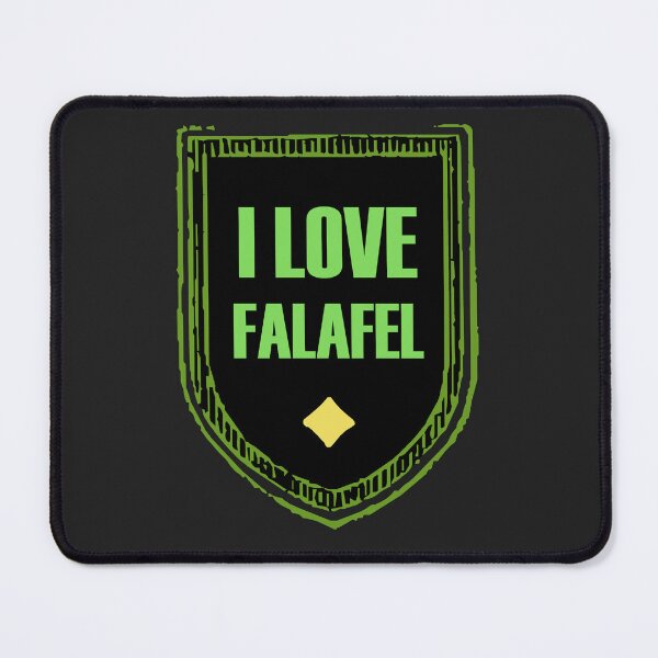 Item preview, I Love Falafel - Green Medieval Sigil designed and sold by Chubuter.