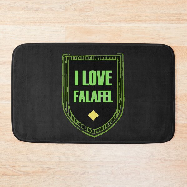 Item preview, I Love Falafel - Green Medieval Sigil designed and sold by Chubuter.