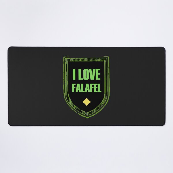 Item preview, I Love Falafel - Green Medieval Sigil designed and sold by Chubuter.