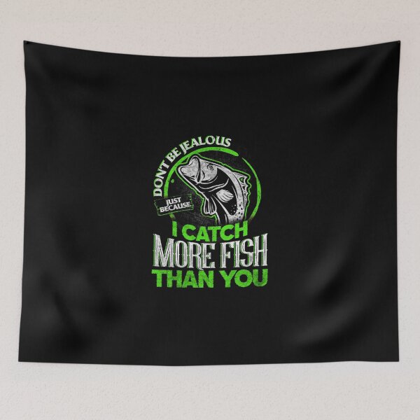 Item preview, Don't Be Jealous Just Because I Catch More Fish Than You Essential T-Shirt designed and sold by amiyacunni.