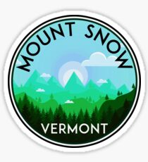 SKI MOUNT SNOW VERMONT SKIING SNOWBOARDING HIKING CLIMBING DOVER 3 Sticker