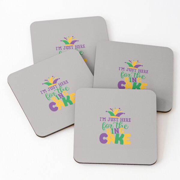 Item preview, Funny Mardi Gras Quote - I'm Just Here For The King Cake  designed and sold by Theparticular.
