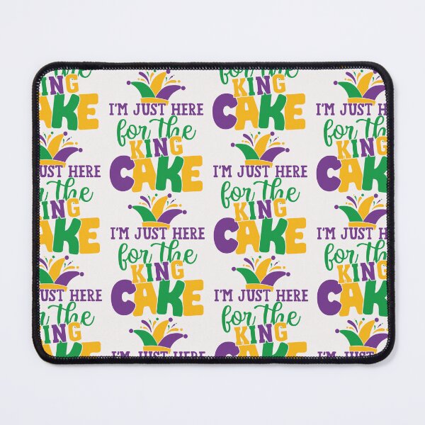 Item preview, Funny Mardi Gras Quote - I'm Just Here For The King Cake  designed and sold by Theparticular.