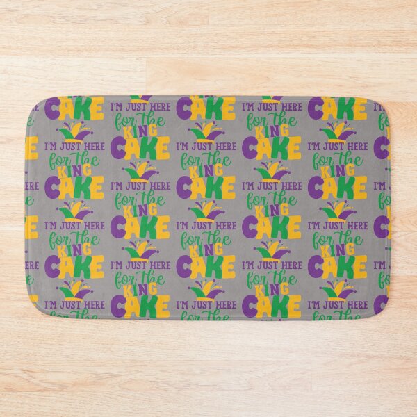 Item preview, Funny Mardi Gras Quote - I'm Just Here For The King Cake  designed and sold by Theparticular.