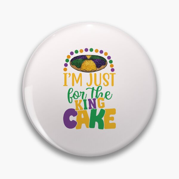 Item preview, Funny Mardi Gras Quote - I'm Just Here For The King Cake  designed and sold by Theparticular.