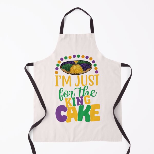 Item preview, Funny Mardi Gras Quote - I'm Just Here For The King Cake designed and sold by Theparticular.