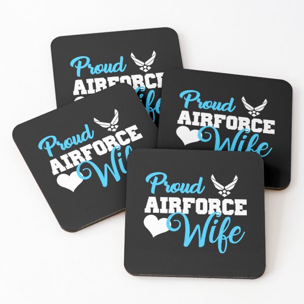 Item preview, Womens Us Air Force Proud Air Force Airman Wife T-Shirts designed and sold by denissebla.