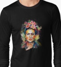 Frida Kahlo (Dark Edition) Long Sleeve T-Shirt