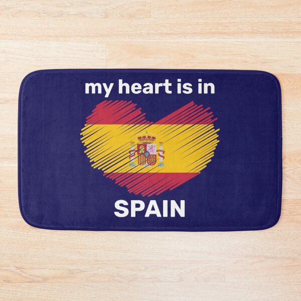 Aperçu de l'œuvre LDR, amour longue distance, mon cœur est en Espagne créée et vendue par Koala Designs.