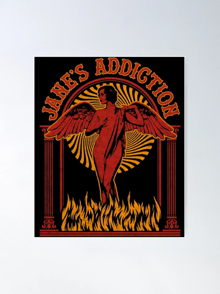 JANE'S ADDICTION / 特大ポスター Jane's Addiction POSTER 24-7 Spyz 1990 Texas Original Signed