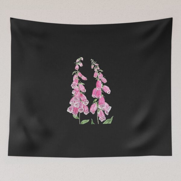 Item preview, foxgloves flowers blossom designed and sold by borsh.