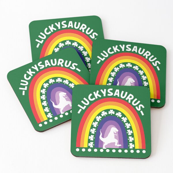 Item preview, Luckysaurus Cute & Funny St Patricks Day - Happy St. Patrex Day designed and sold by NightGleam.