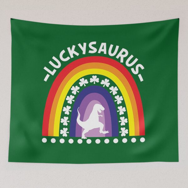 Item preview, Luckysaurus Cute & Funny St Patricks Day - Happy St. Patrex Day designed and sold by NightGleam.