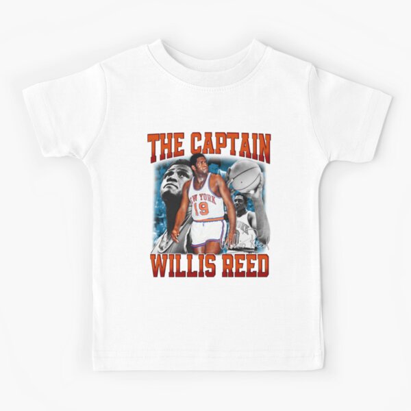Willis Reed The Captain Basketball Legend Signature Vintage Retro 80s 90s  Bootleg Rap Stylex5nlb Cl Shirt