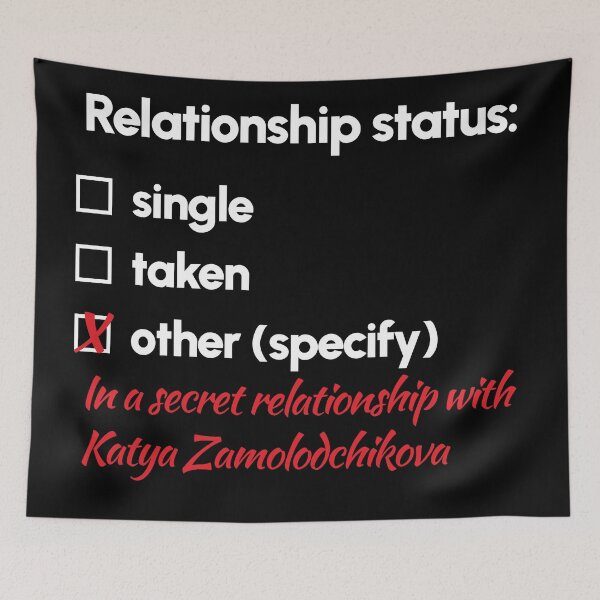 Item preview, Katya Zamolodchikova - Relationship 2 designed and sold by 2Girls1Shirt.
