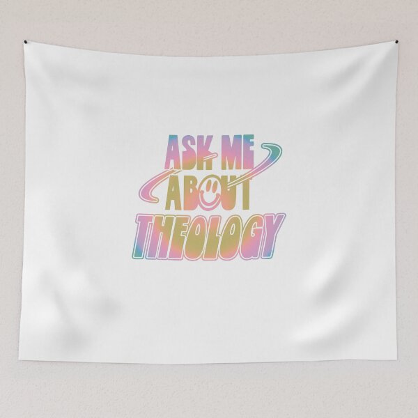 Item preview, Ask Me About Theology designed and sold by orlumbuspirate.