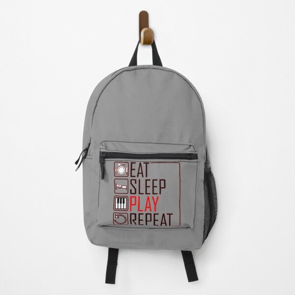 Item preview, EAT SLEEP PLAY REPEAT - MOTIVATIONAL QUOTE designed and sold by KoolDsignsMUSIC.