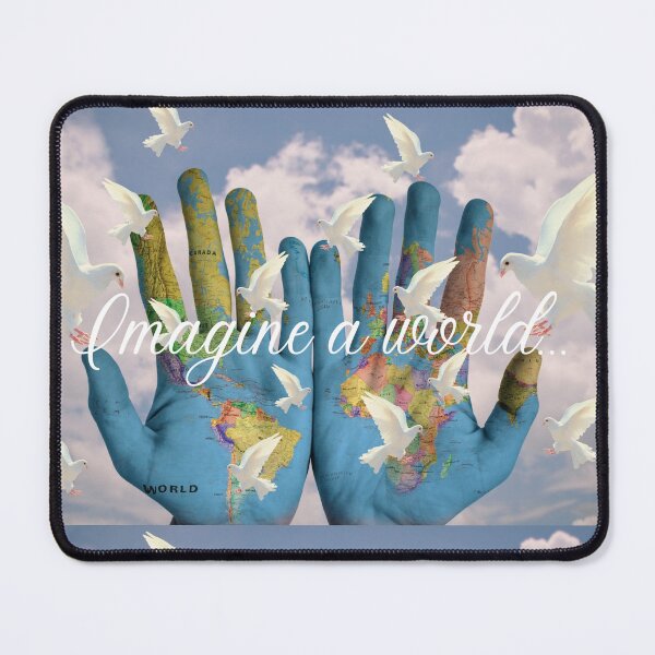 Item preview, Imagine A World designed and sold by ForscarlettPub.