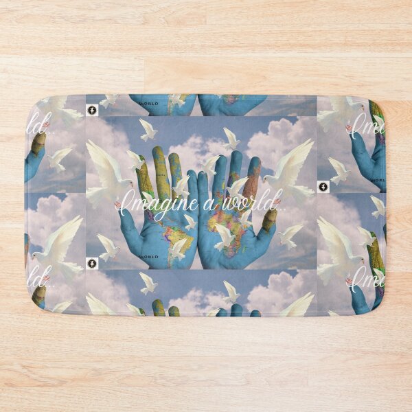 Item preview, Imagine A World designed and sold by ForscarlettPub.