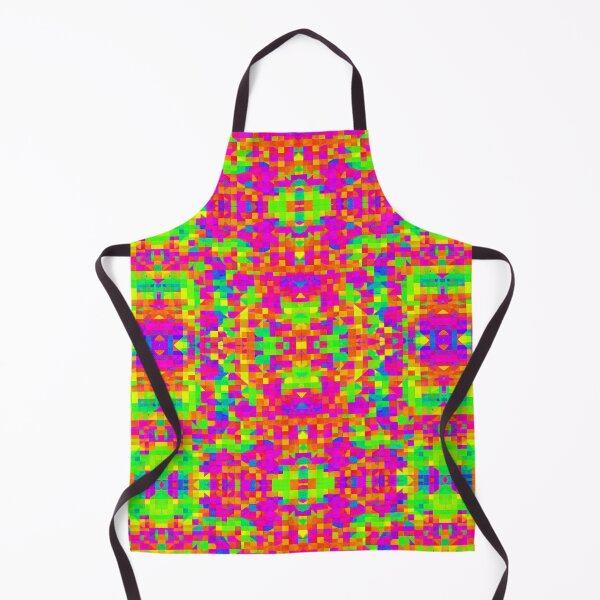 Item preview, Colorful Pixelated Geometric Mosaic Pattern designed and sold by weirdAffect.