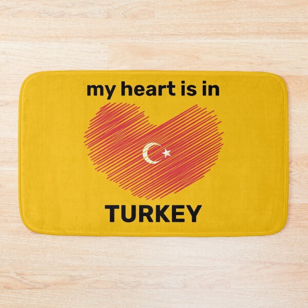 Aperçu de l'œuvre LDR, amour longue distance, mon cœur est en Turquie créée et vendue par Koala Designs.