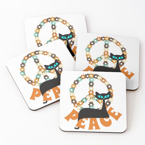 Item preview, Peace Cat  designed and sold by LisWilliams.