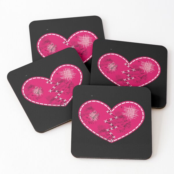Item preview, Stitched Broken Heart (BlBG) designed and sold by mixMixtli.