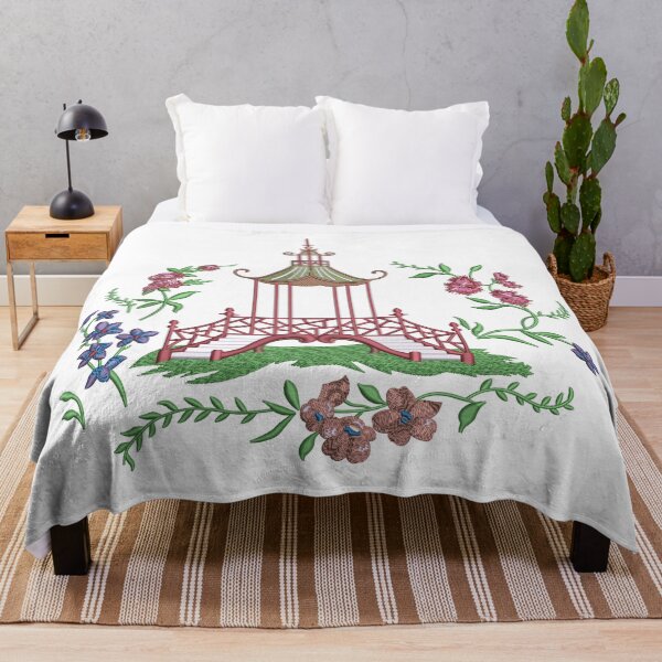 Item preview, Floral Garden Embroidery designed and sold by Cre8iveSkill.