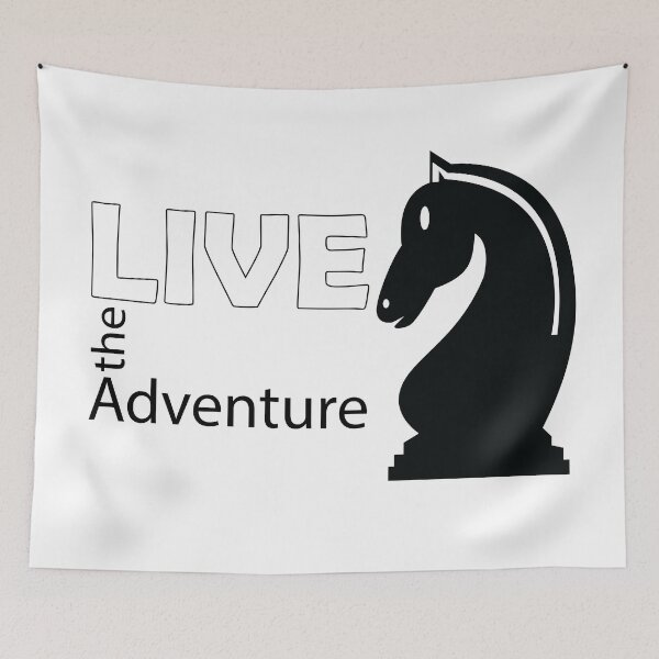 Item preview, LIVE THE ADVENTURE for gamers designed and sold by DesignCaption.