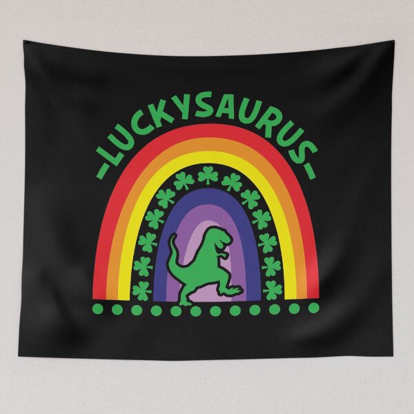 Item preview, Luckysaurus Cute & Funny St Patricks Day - Happy St. Patrex Day designed and sold by NightGleam.