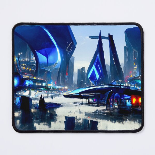 Item preview, Postcards from the Future - Neon City designed and sold by AM FineArtPrints.