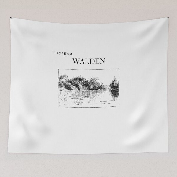 Item preview, Walden designed and sold by LiteratureLife.