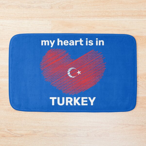 Aperçu de l'œuvre LDR, amour longue distance, mon cœur est en Turquie créée et vendue par Koala Designs.