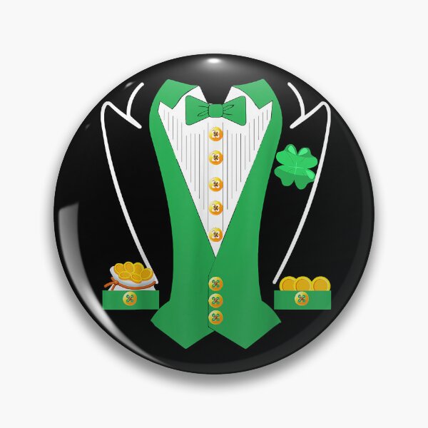 Item preview, St Patricks Day Shirt Irish Tuxedo Childs Leprechaun Costume designed and sold by MarieSmart77.