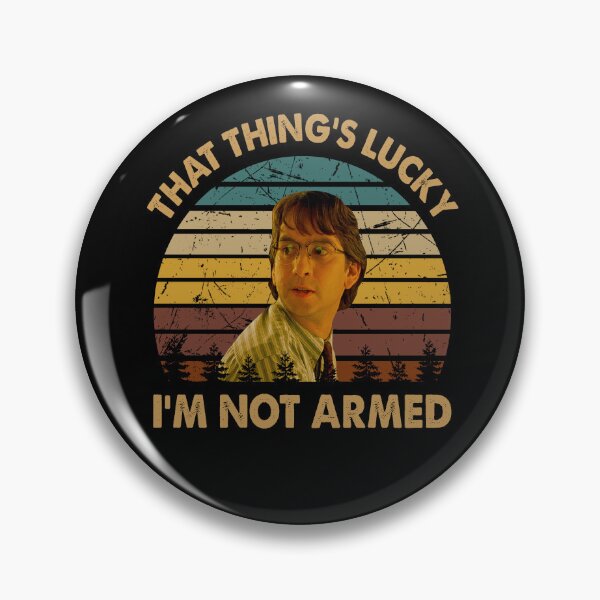 Item preview, That thing's lucky i'm not armed Michael man designed and sold by SaraSonia3.