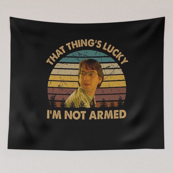 Item preview, That thing's lucky i'm not armed Michael man designed and sold by SaraSonia3.
