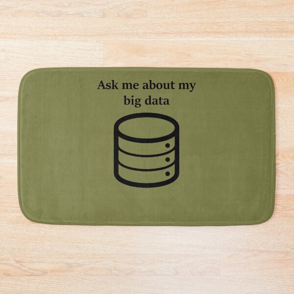Aperçu de l'œuvre Demandez-moi à propos de mon Big Data Sticker créée et vendue par KristinaMartjan.