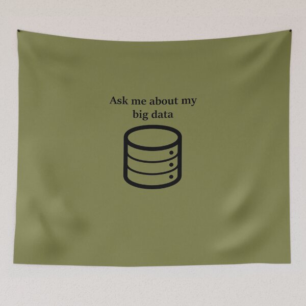 Item preview, Ask me About my Big Data Sticker designed and sold by KristinaMartjan.