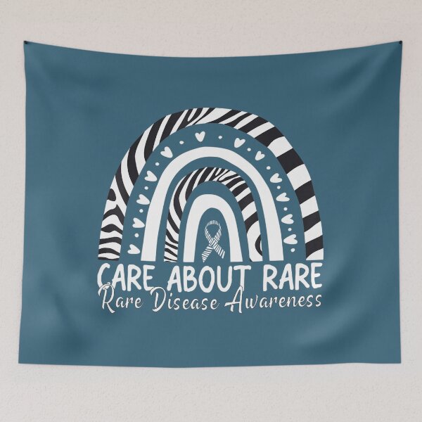 Item preview, Rare Disease Awareness Care About Rare Rainbow Zebra  designed and sold by roseanger.