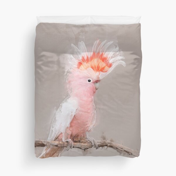 Beautiful Cockatoo Portrait Duvet Cover