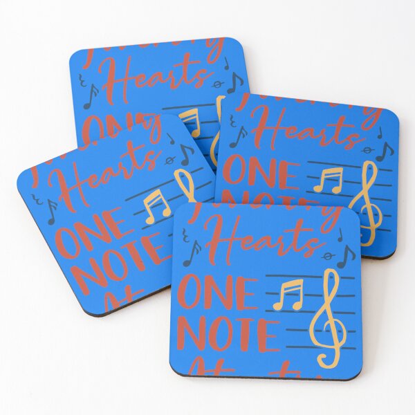 Item preview, Touching Hearts One Note at a Time Sticker designed and sold by MarcSKobke.