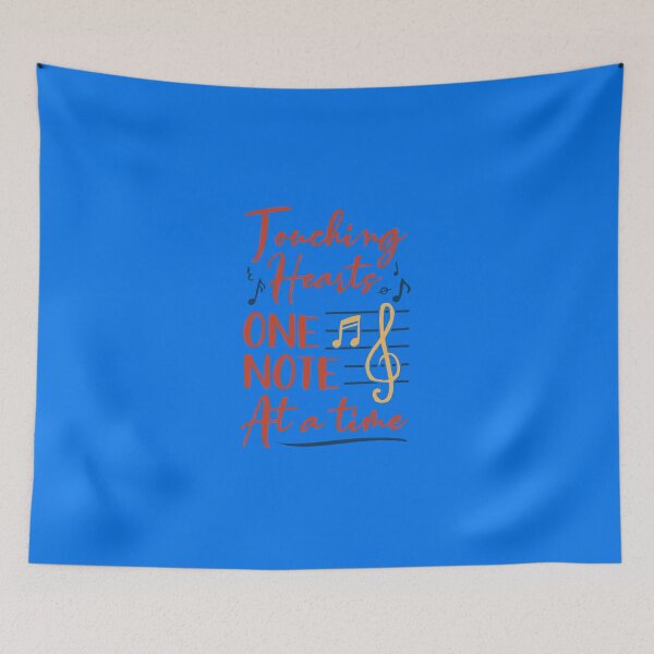 Item preview, Touching Hearts One Note at a Time Sticker designed and sold by MarcSKobke.
