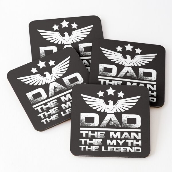 Item preview, Dad Man Myth Legend Father Papa Daddy Poppa Stepdad Husband designed and sold by TomGiantDesigns.