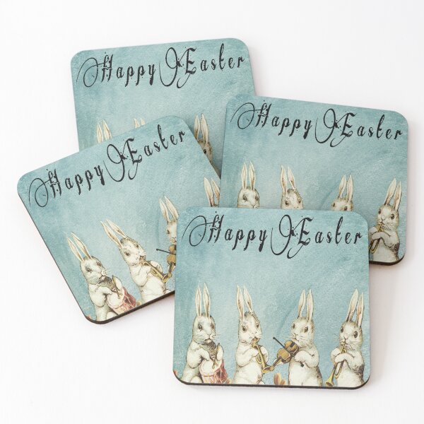 Item preview,  Vintage Easter Funny Bunny  -Easter Greetings designed and sold by Tamas Das.