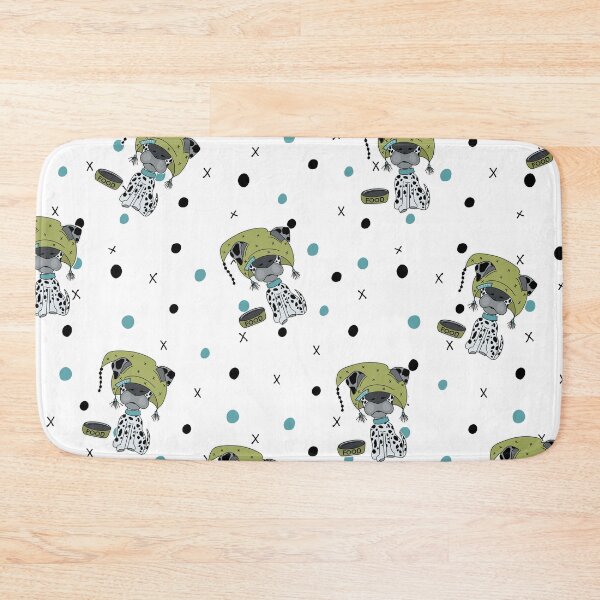 Item preview, Cute Spotted Dalmatian dog in hat designed and sold by LaBellCreative.