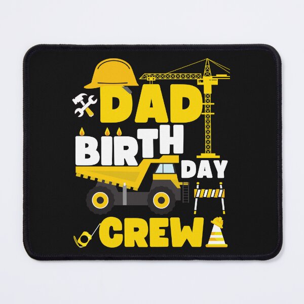 Item preview, Dad Birthday Crew Construction Birthday Party designed and sold by PuPPuB.