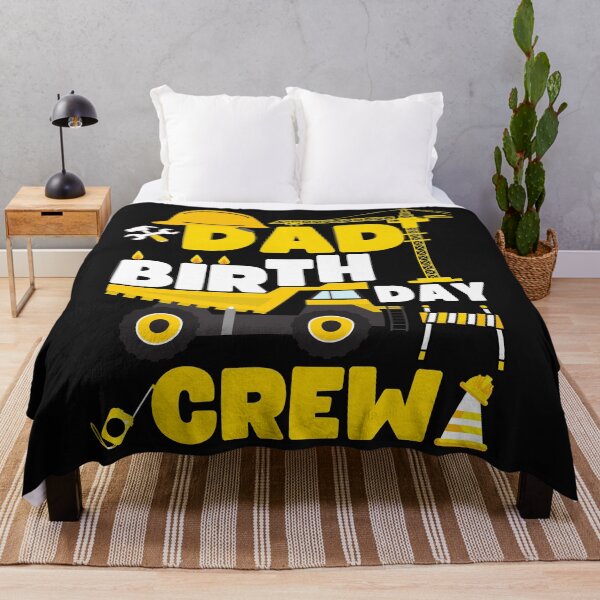 Item preview, Dad Birthday Crew Construction Birthday Party designed and sold by PuPPuB.